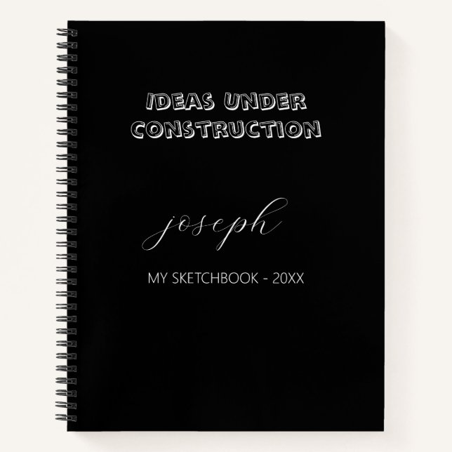 Cuaderno Notebooks with Spiral – Hardcover Spiral Notebook (Anverso)