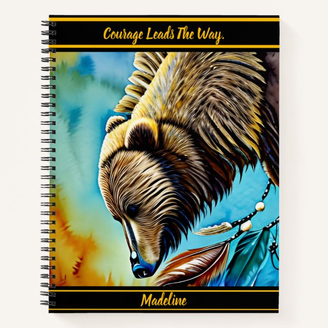 Cuaderno Notepad de arte tribal: Patrones audaces (Anverso)