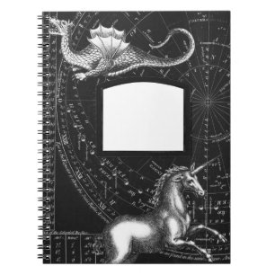 Cuaderno Notepad de constelación de criaturas mágicas