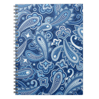 Cuaderno Notepad de impresión Paisley