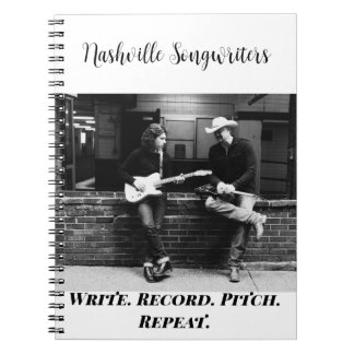 Cuaderno Notepad de Nashville Songwriters