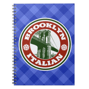 Cuaderno Notepad irlandés americano de Brooklyn