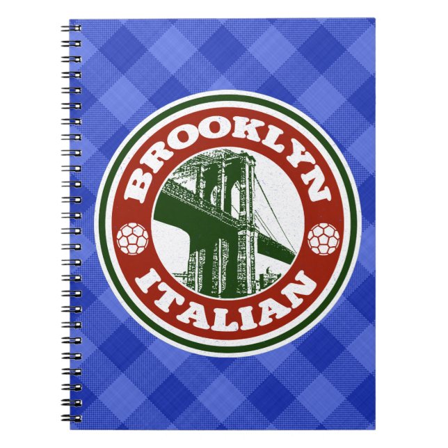 Cuaderno Notepad irlandés americano de Brooklyn (Frente)