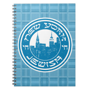 Cuaderno Notepad judío de Nueva York