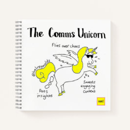 Cuaderno Notepad unicornio