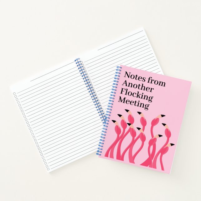 Cuaderno Notes from Another Flocking Meeting Funny Office (Interior)