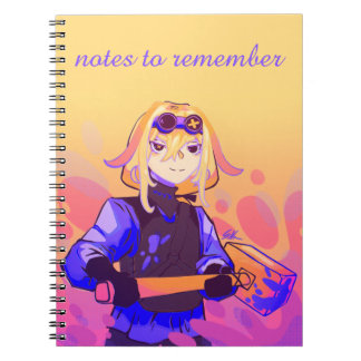 Cuaderno Notes to remember, anime, strong girl