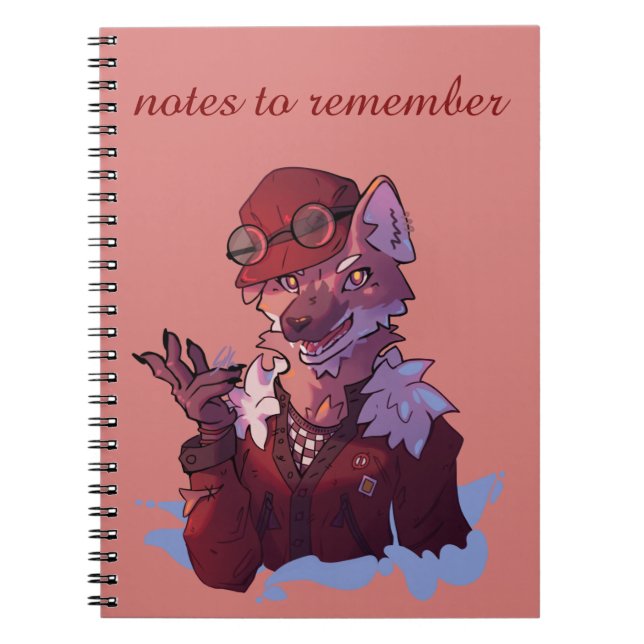 Cuaderno Notes to remember, vos, Fox (Frente)