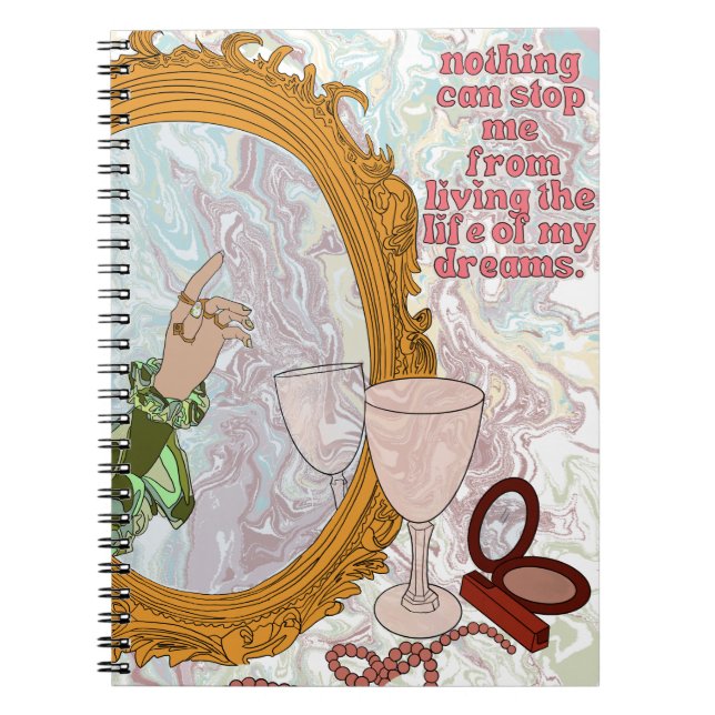 CUADERNO NOTHING CAN STOP ME... NOTEBOOK  (Frente)