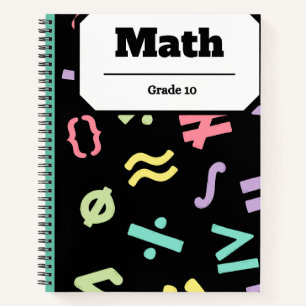 CUADERNO NOTIFICACIÓN MATHS PARA EL GRADO 10