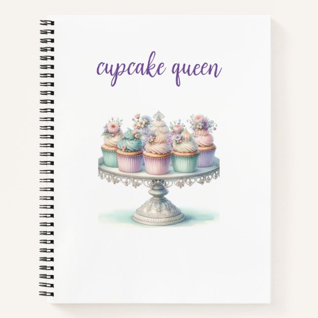 Cuaderno notitieboekje met cupcakes (Anverso)