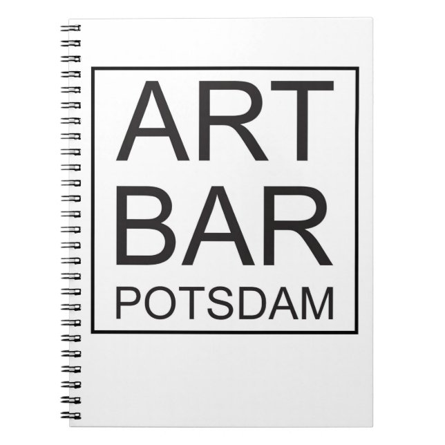 Cuaderno Notizblock ART & Bar by ART & Commerz Potsdam (Frente)