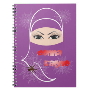 Cuaderno Notizblock Spider Women