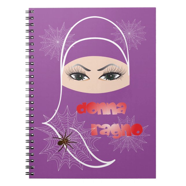 Cuaderno Notizblock Spider Women (Frente)
