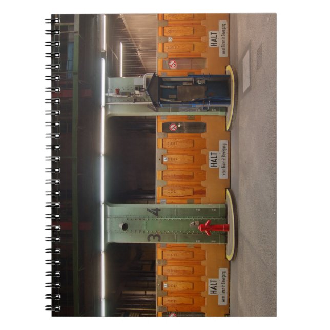 Cuaderno Notizbuch alter Elbtúnel (Frente)