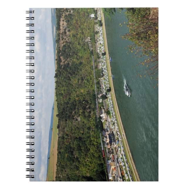 Cuaderno Notizbuch An der Loreley im Mittelrheintal (Frente)