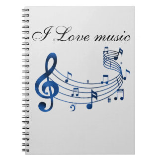 Cuaderno Notizbuch für alle Musikliebhaber!