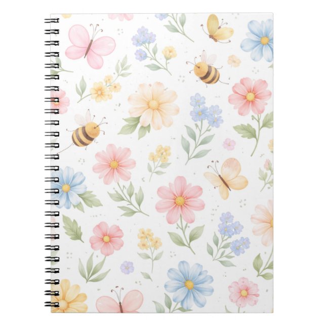 Cuaderno Notizbuch für den Frühling (Frente)