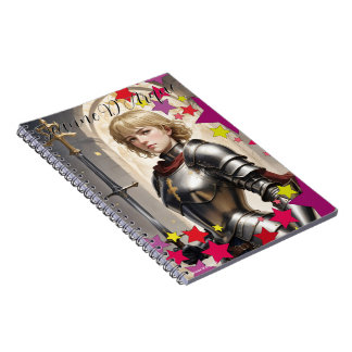 Cuaderno Notizbuch Jeanne D'Arque