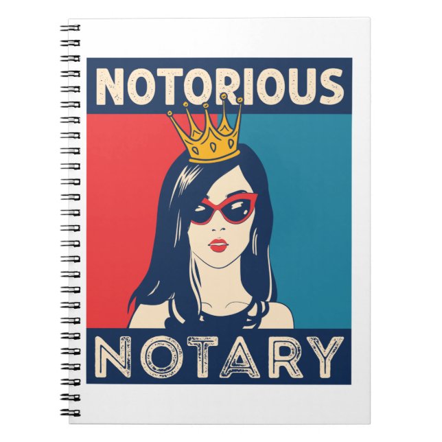Cuaderno Notoriosa parodia divertida pública (Frente)