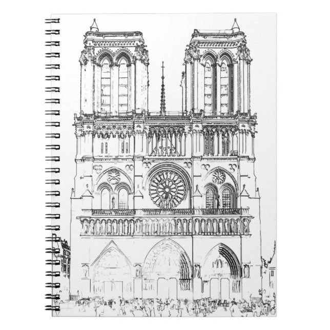 Cuaderno Notre Dame de París (Frente)