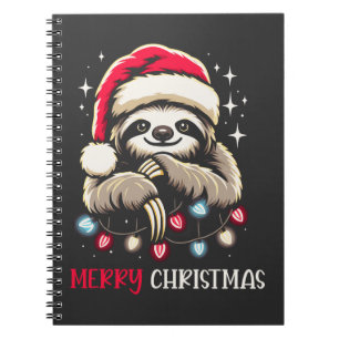 Cuaderno Nova Sloth Festive Santa