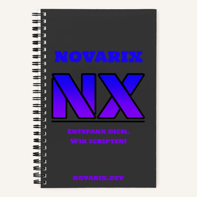 Cuaderno Novarix Notizbuch (Anverso)