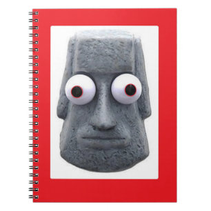 Cuaderno Novedad de Bug-Eyed Moai