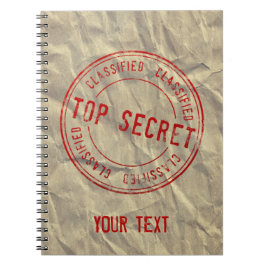 Cuaderno Novedad secreta superior en papel Kraft