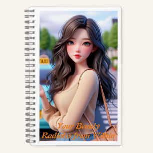 Cuaderno Novedades espirales Hola Hermosa Señora 3