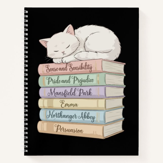 Cuaderno Novelas de Jane Austen IX (Anverso)