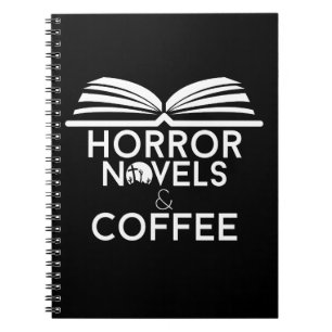 Cuaderno Novelas de Terror y Café