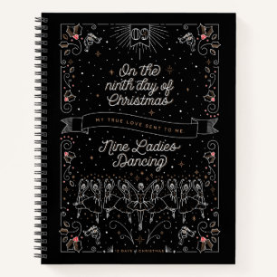 Cuaderno Noveno día de Navidades Sketchbook Blank