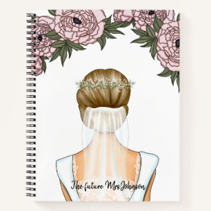 Cuaderno Novia a ser - Futura Sra. Notebook (Novia rubia)