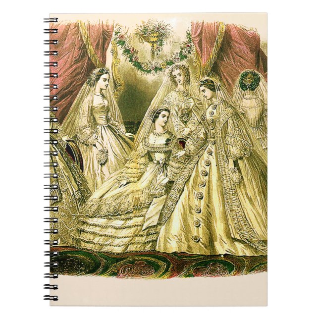 Cuaderno Novia Antigüa Boda Vintage (Frente)