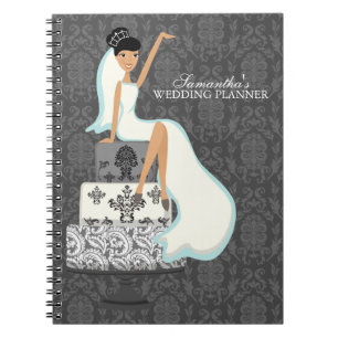 Cuaderno Novia en pastel Boda