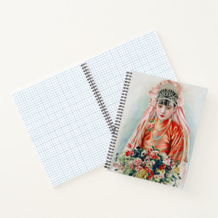 Cuaderno Novia en rojo a Boda chino en Shanghai