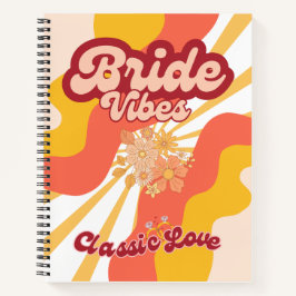 Cuaderno Noviembre retro fiesta de novias