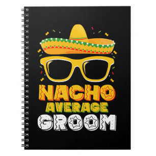 Cuaderno Novio no promedio Boda Cinco de Mayo