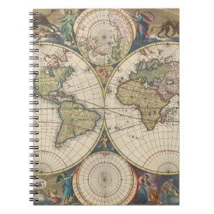 Cuaderno Novissima Tocio Terrarum Orbis Tabula