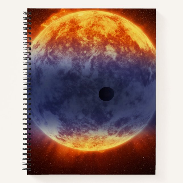 Cuaderno Nube De Gas De Hidrógeno Fuera Del Exoplaneta Gj 3 (Anverso)