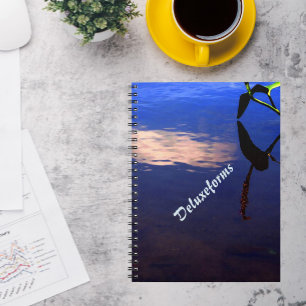 Cuaderno Nube de silueta acuática
