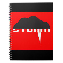 Cuaderno Nube de tormenta