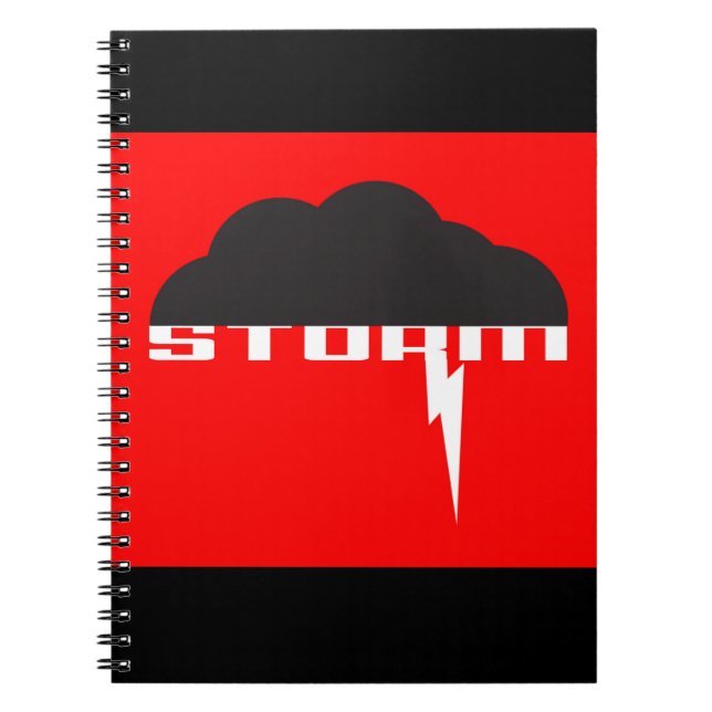Cuaderno Nube de tormenta (Frente)