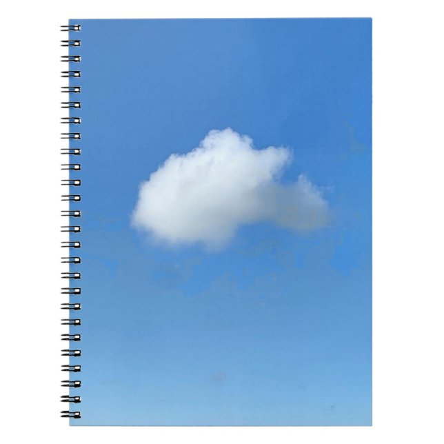 Cuaderno Nube Solitaria  (Frente)