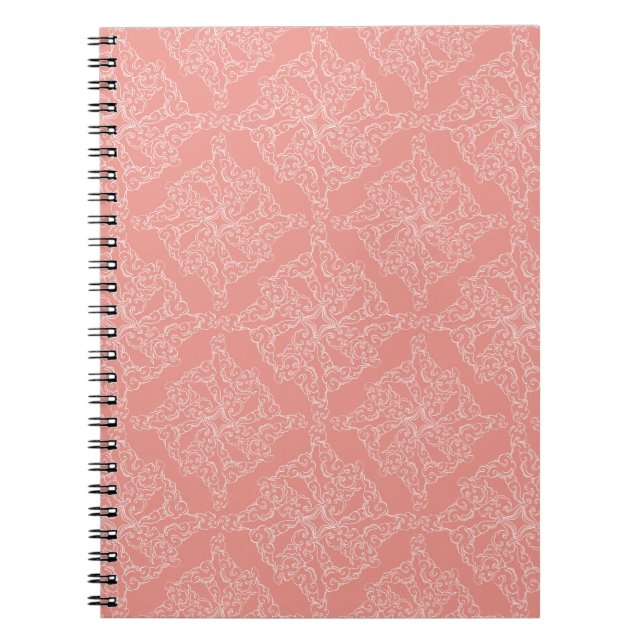 Cuaderno Nubes 1 en rosa (Frente)