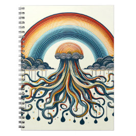 Cuaderno Nubes arcoiris y tendrils