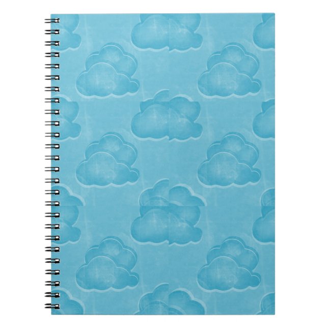 Cuaderno Nubes azules (Frente)