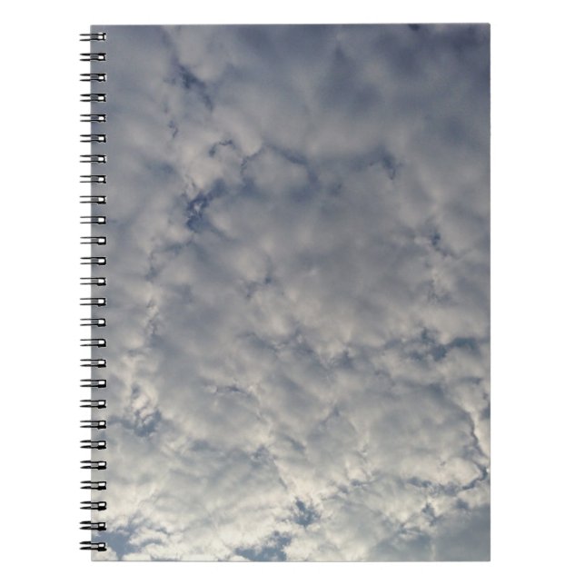 Cuaderno Nubes blancas esponjosas (Frente)