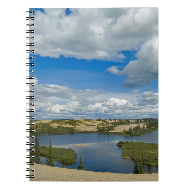 Cuaderno Nubes cúmulus flotan sobre lagos, Noroeste (Frente)